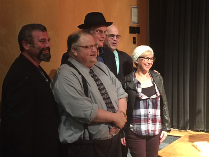 Book discussion group photo